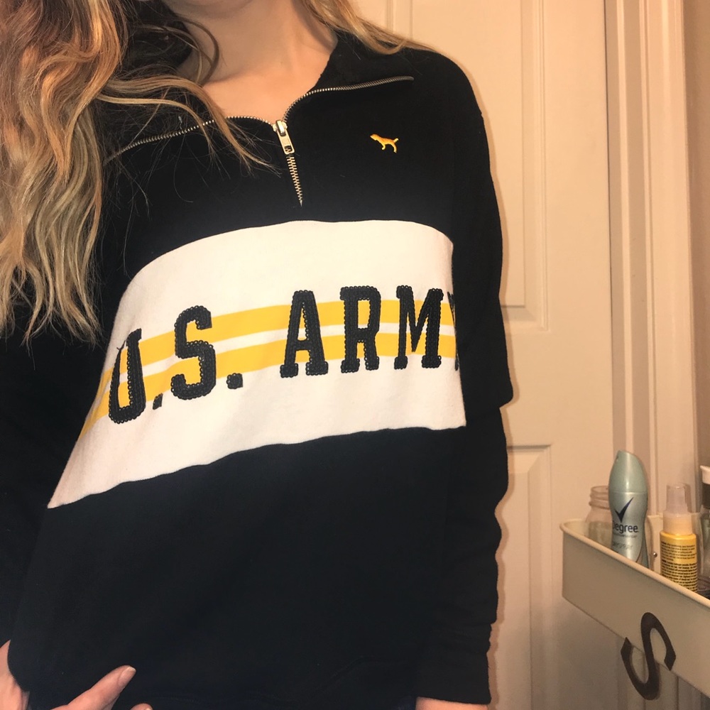 Victoria’s Secret PINK U.S Army Zip-Up Size Small
